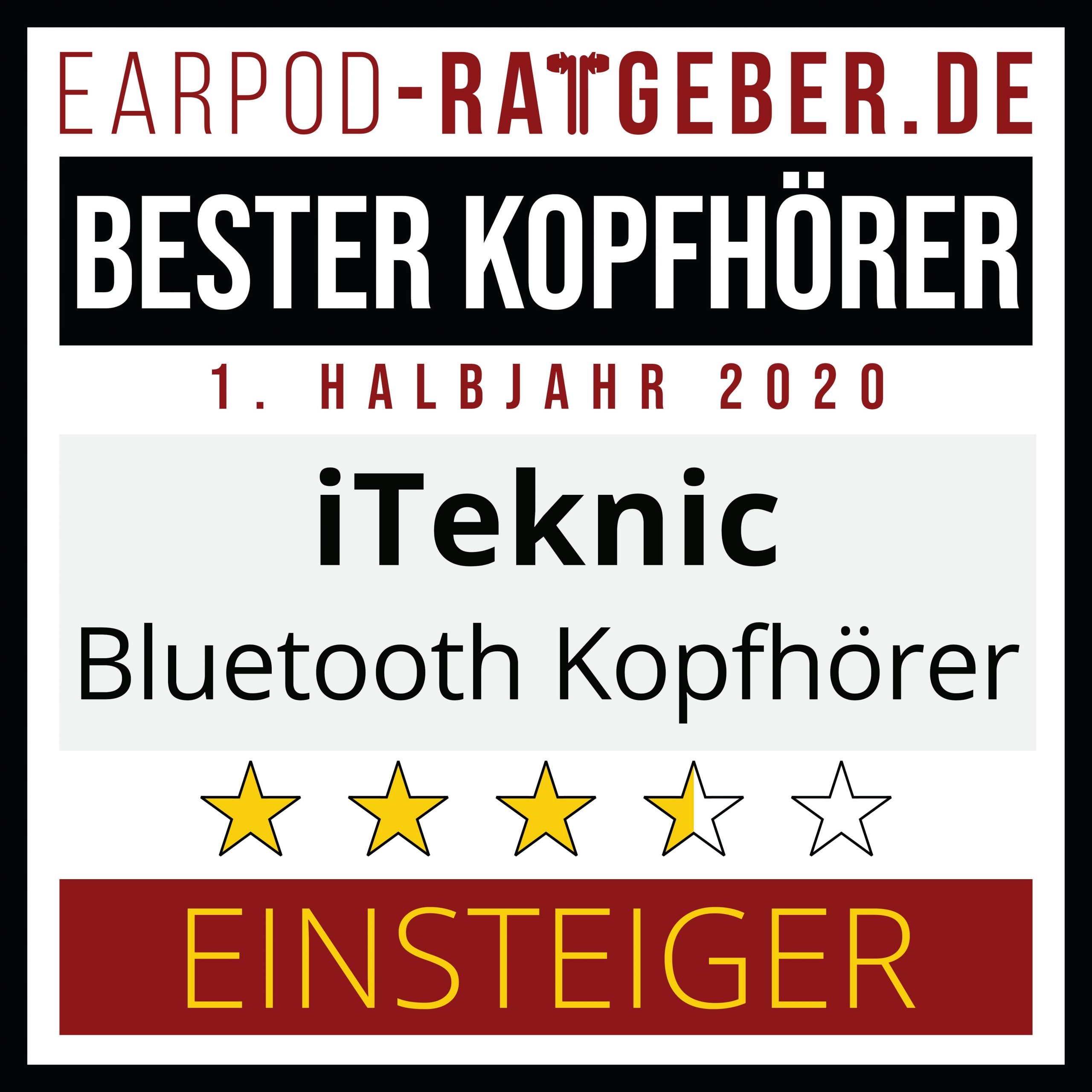 3.5 Stars_1HJ_ES_IBK-min besten true wireless Kopfhörer 1. Halbjahr 2020 Einsteiger